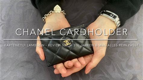 Chanel Cardholder Kartenetui Lambskin .